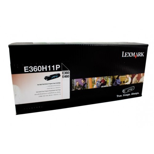 Original Genuine LEXMARK E360H11P Black Printer Toner